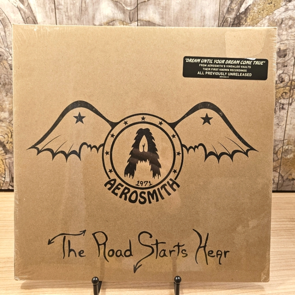 NEW Aerosmith, the road starts here vinyl record